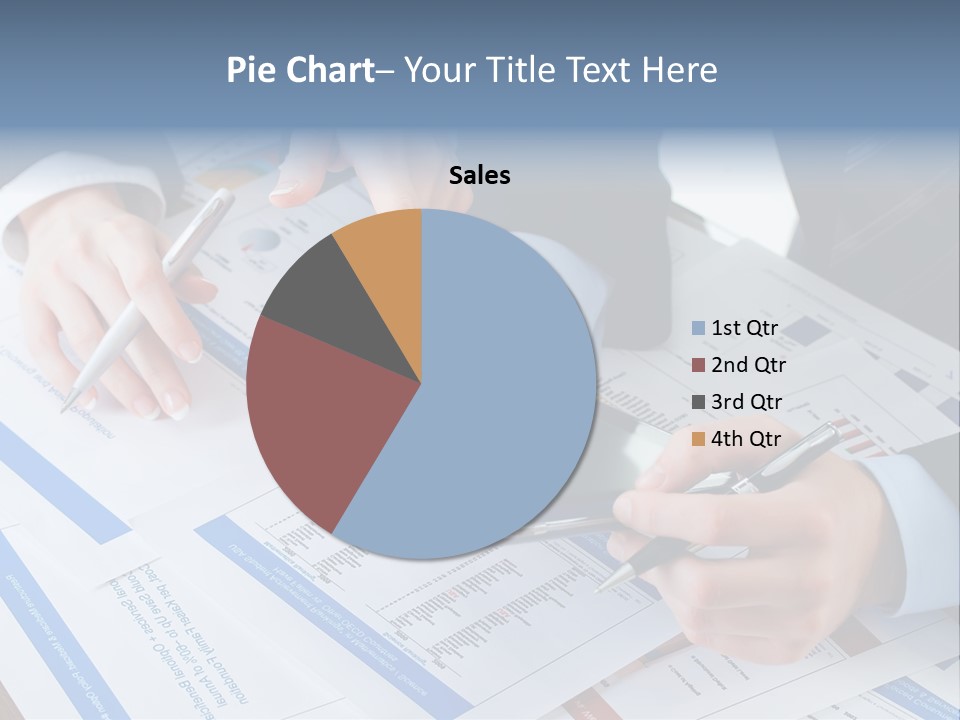 A Group Of People Sitting At A Table With A Tablet PowerPoint Template