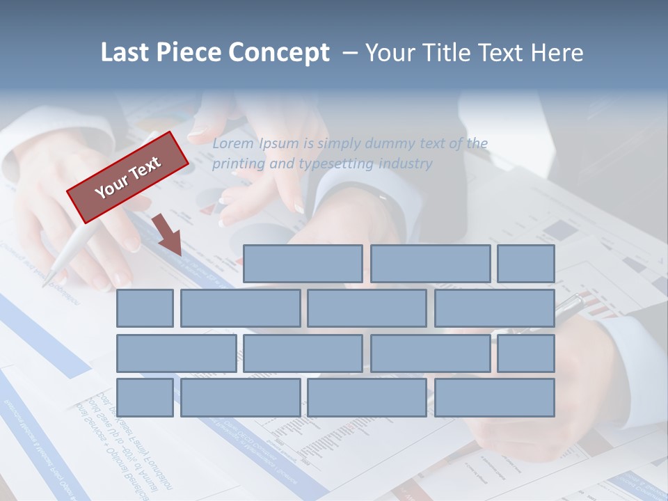 A Group Of People Sitting At A Table With A Tablet PowerPoint Template
