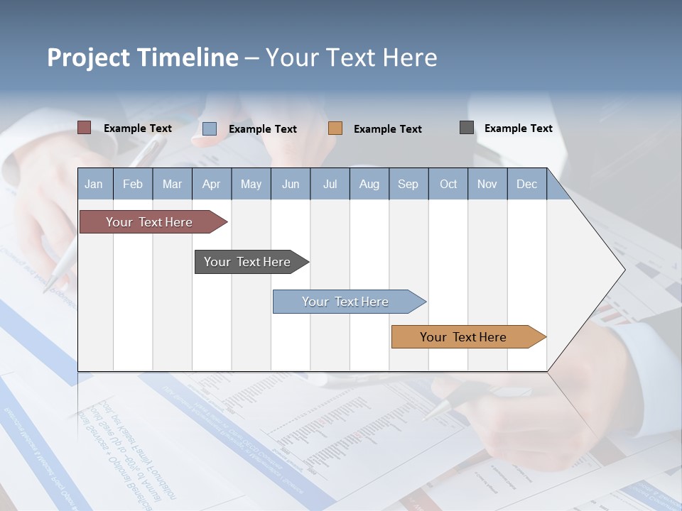 A Group Of People Sitting At A Table With A Tablet PowerPoint Template