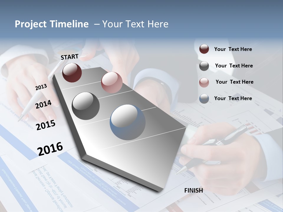 A Group Of People Sitting At A Table With A Tablet PowerPoint Template