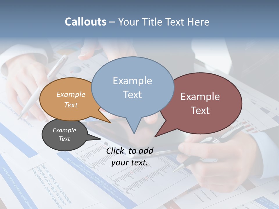 A Group Of People Sitting At A Table With A Tablet PowerPoint Template