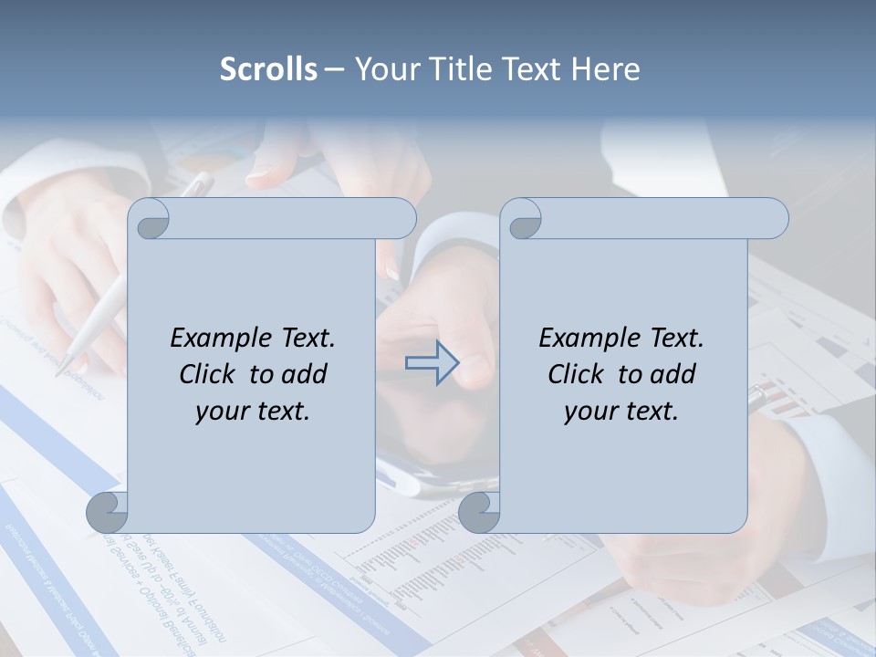 A Group Of People Sitting At A Table With A Tablet PowerPoint Template