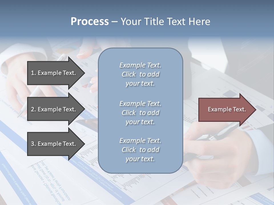 A Group Of People Sitting At A Table With A Tablet PowerPoint Template