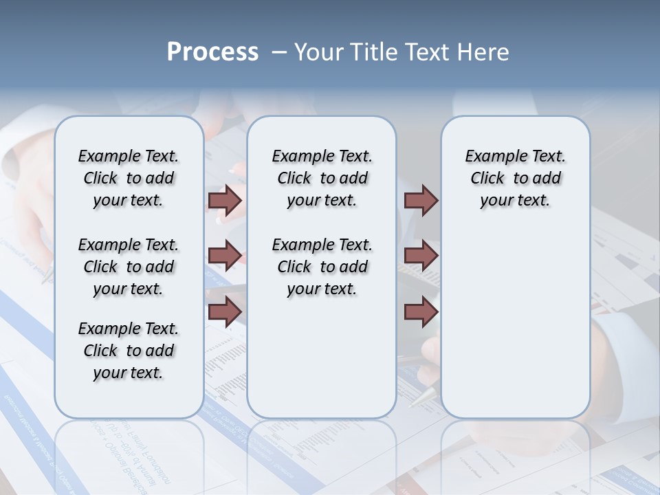 A Group Of People Sitting At A Table With A Tablet PowerPoint Template