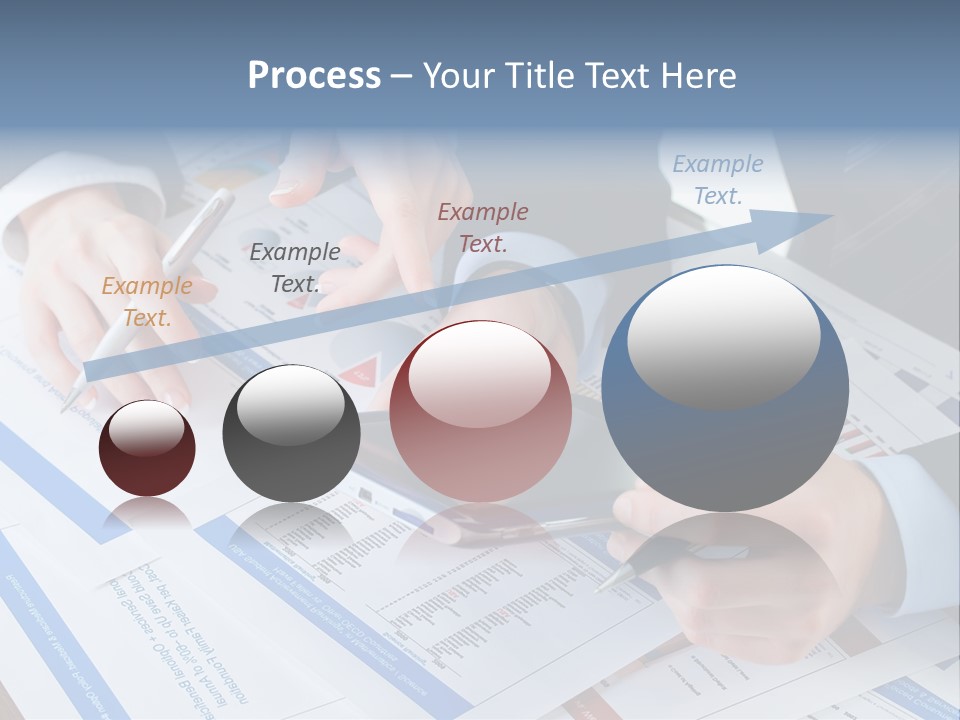 A Group Of People Sitting At A Table With A Tablet PowerPoint Template