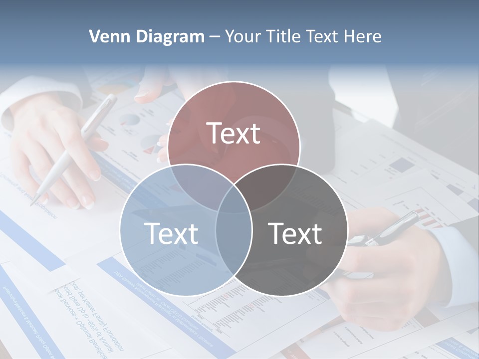 A Group Of People Sitting At A Table With A Tablet PowerPoint Template