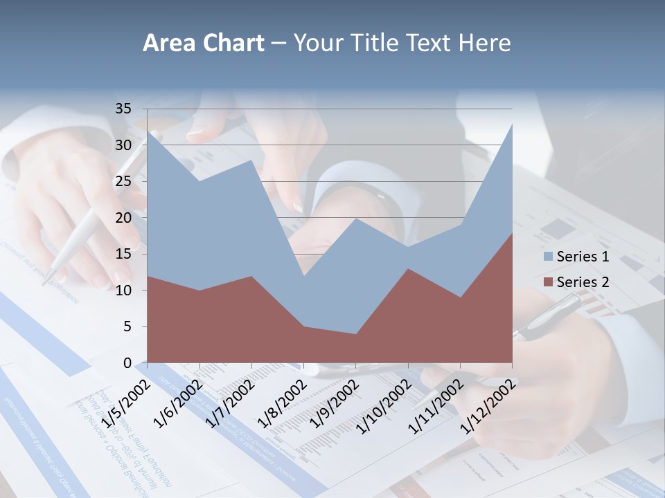 A Group Of People Sitting At A Table With A Tablet PowerPoint Template