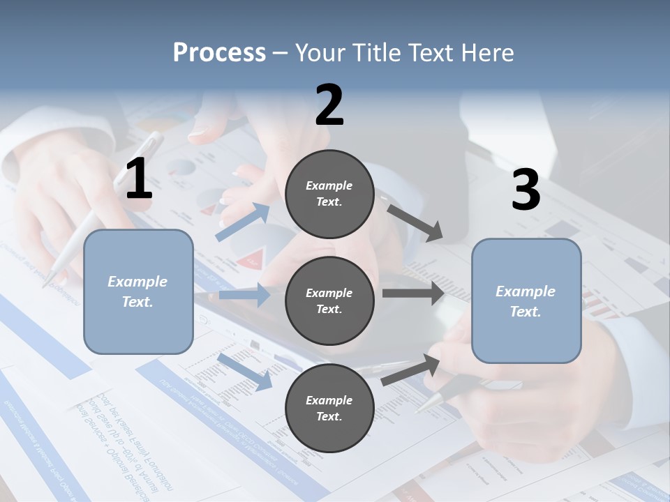A Group Of People Sitting At A Table With A Tablet PowerPoint Template