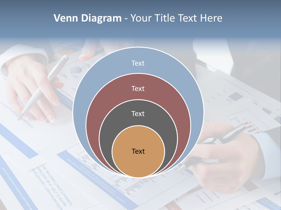 A Group Of People Sitting At A Table With A Tablet PowerPoint Template