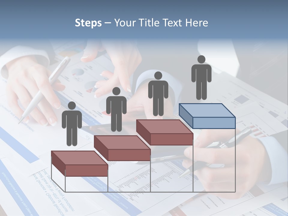 A Group Of People Sitting At A Table With A Tablet PowerPoint Template
