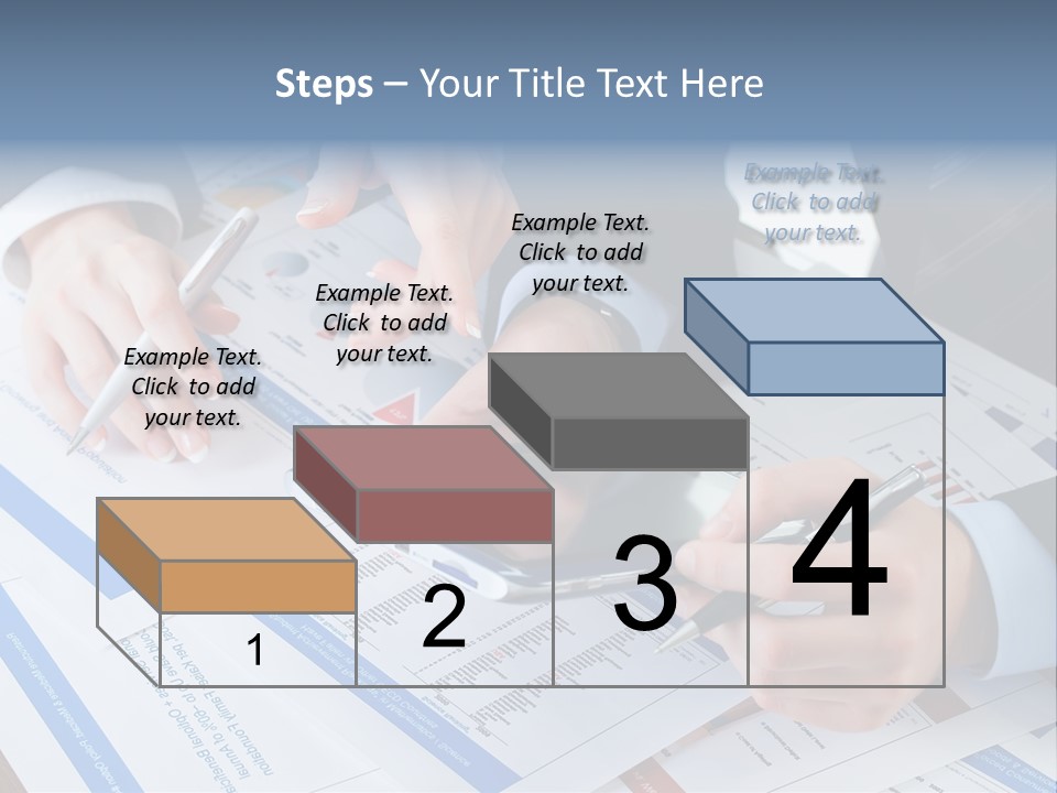 A Group Of People Sitting At A Table With A Tablet PowerPoint Template
