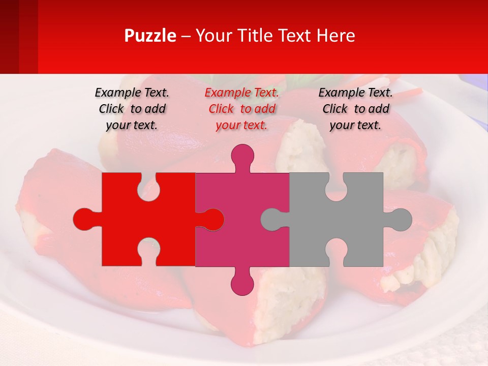 A Plate Of Food With Carrots And A Fork PowerPoint Template