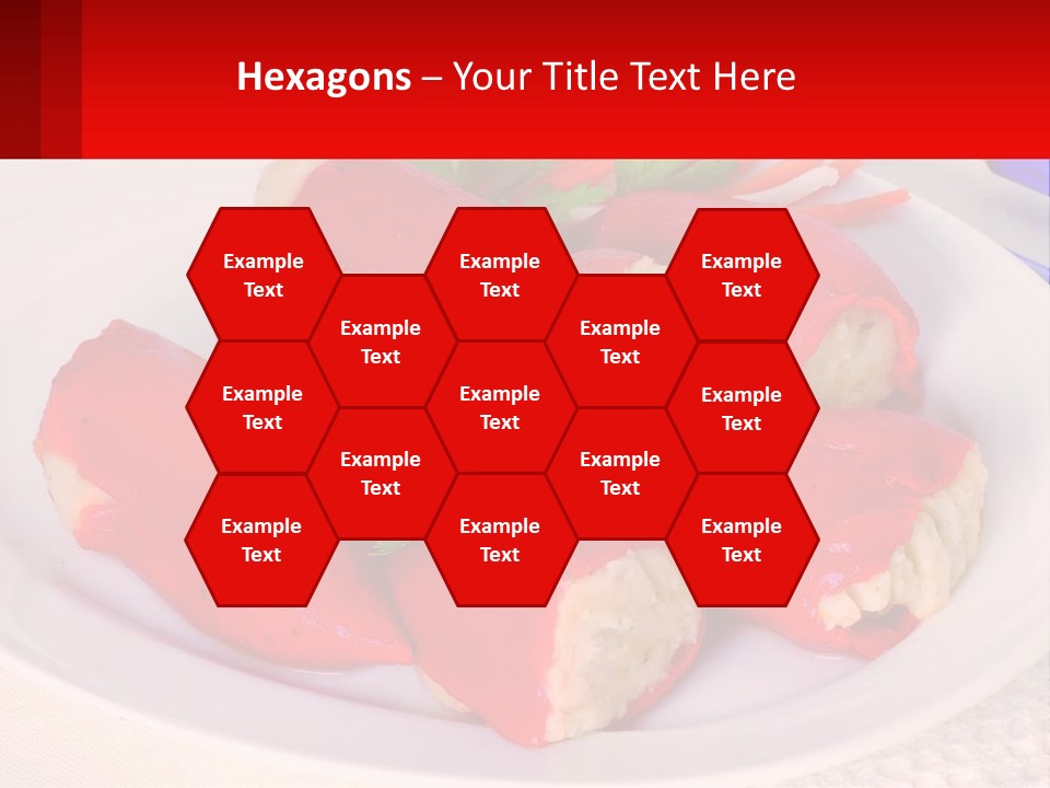 A Plate Of Food With Carrots And A Fork PowerPoint Template