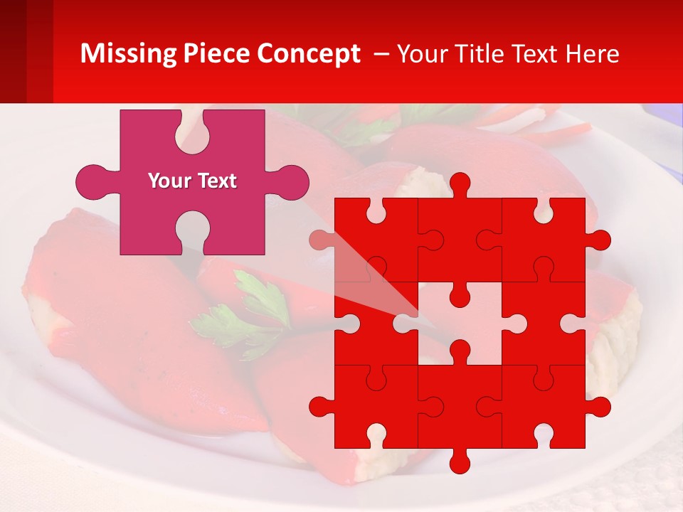 A Plate Of Food With Carrots And A Fork PowerPoint Template