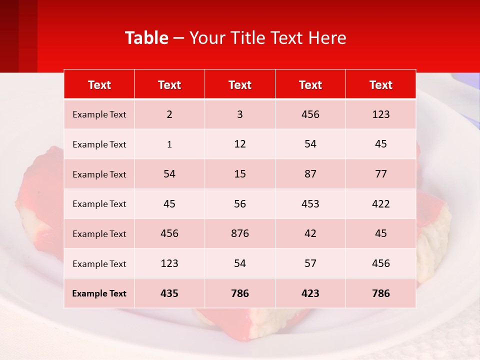 A Plate Of Food With Carrots And A Fork PowerPoint Template