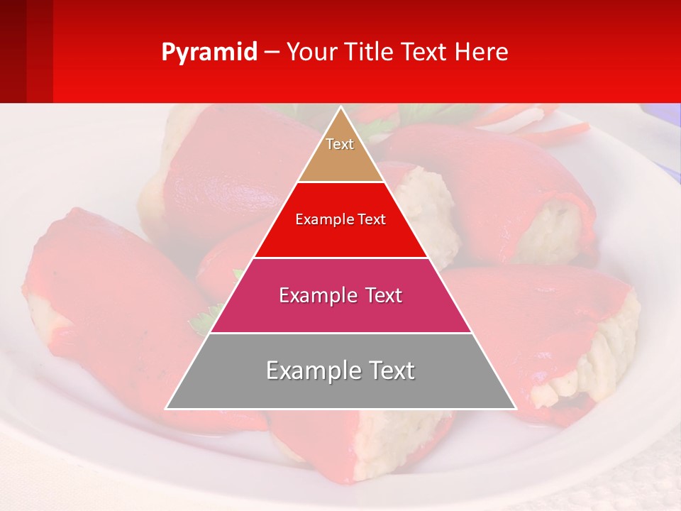 A Plate Of Food With Carrots And A Fork PowerPoint Template