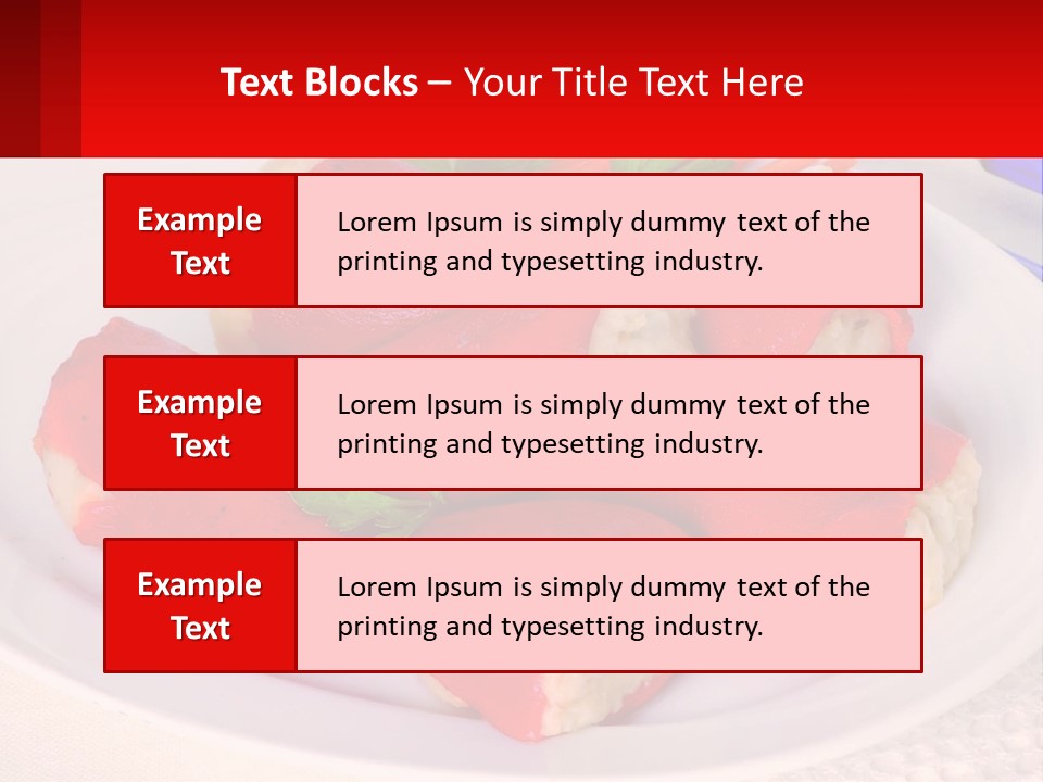 A Plate Of Food With Carrots And A Fork PowerPoint Template