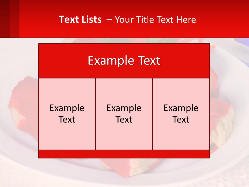 A Plate Of Food With Carrots And A Fork PowerPoint Template