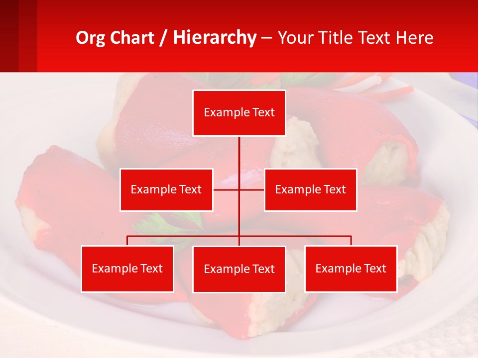 A Plate Of Food With Carrots And A Fork PowerPoint Template