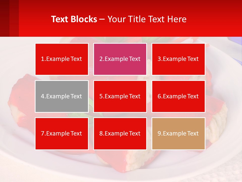 A Plate Of Food With Carrots And A Fork PowerPoint Template