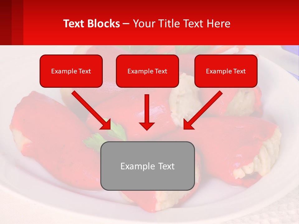 A Plate Of Food With Carrots And A Fork PowerPoint Template