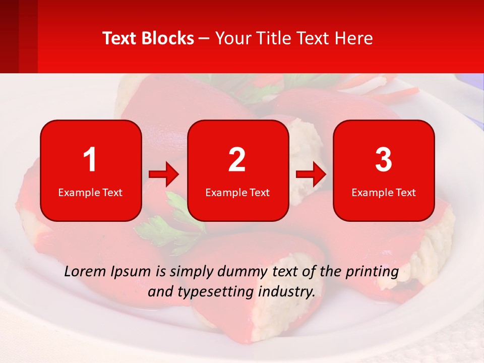 A Plate Of Food With Carrots And A Fork PowerPoint Template