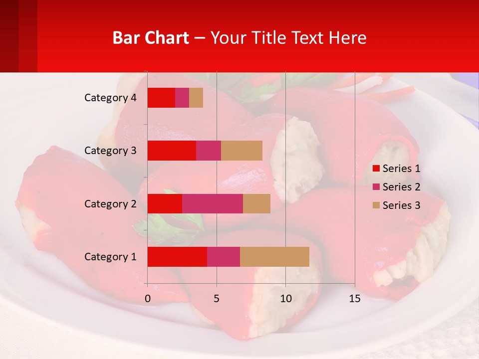 A Plate Of Food With Carrots And A Fork PowerPoint Template