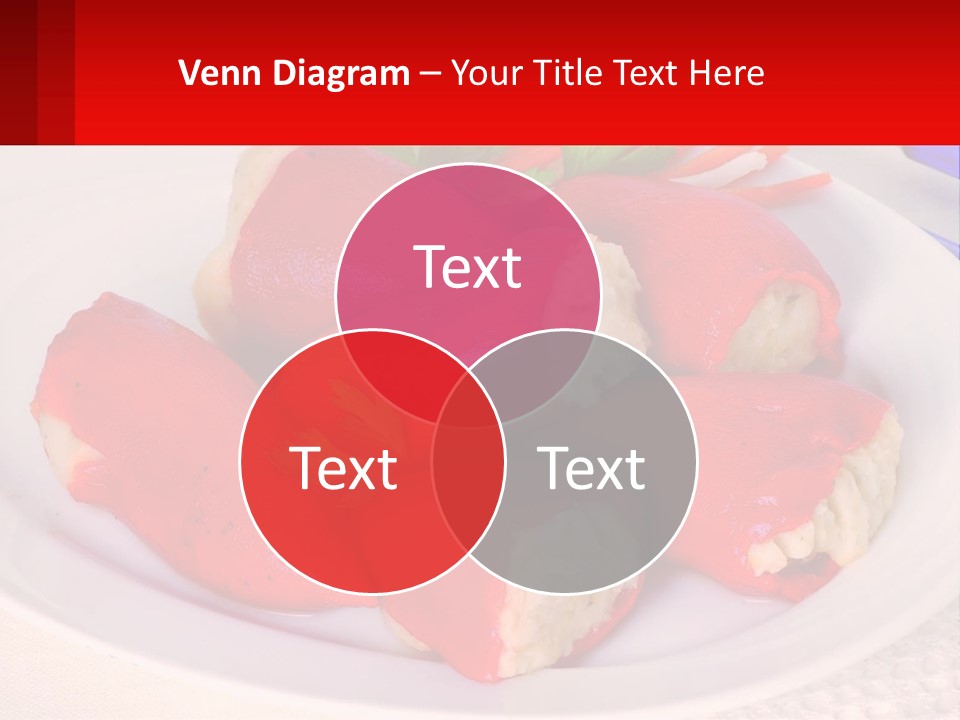 A Plate Of Food With Carrots And A Fork PowerPoint Template