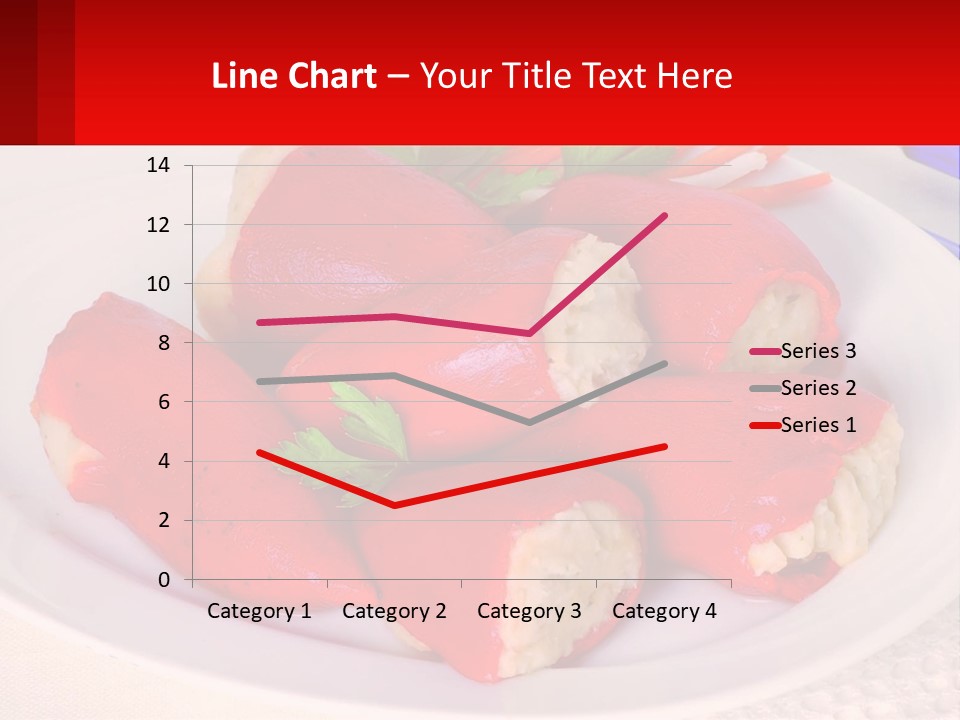 A Plate Of Food With Carrots And A Fork PowerPoint Template