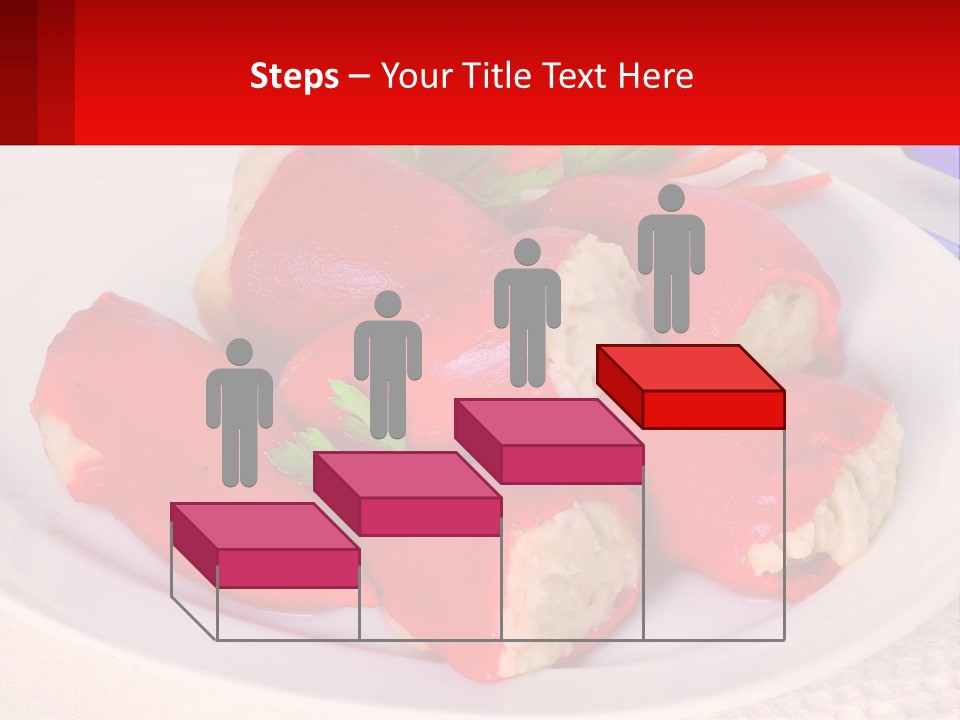A Plate Of Food With Carrots And A Fork PowerPoint Template