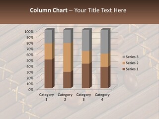 A Bunch Of Nuts On A Wooden Table PowerPoint Template