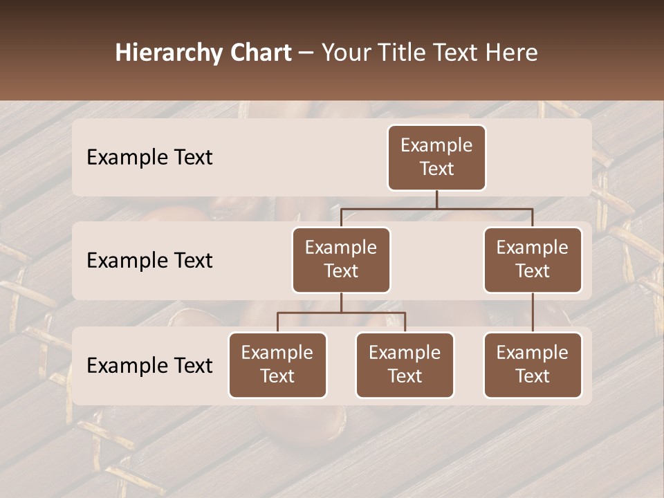 A Bunch Of Nuts On A Wooden Table PowerPoint Template