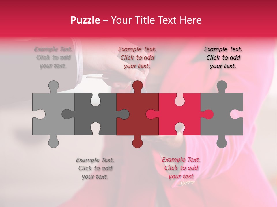 A Person Handing A Car Key To Another Person PowerPoint Template