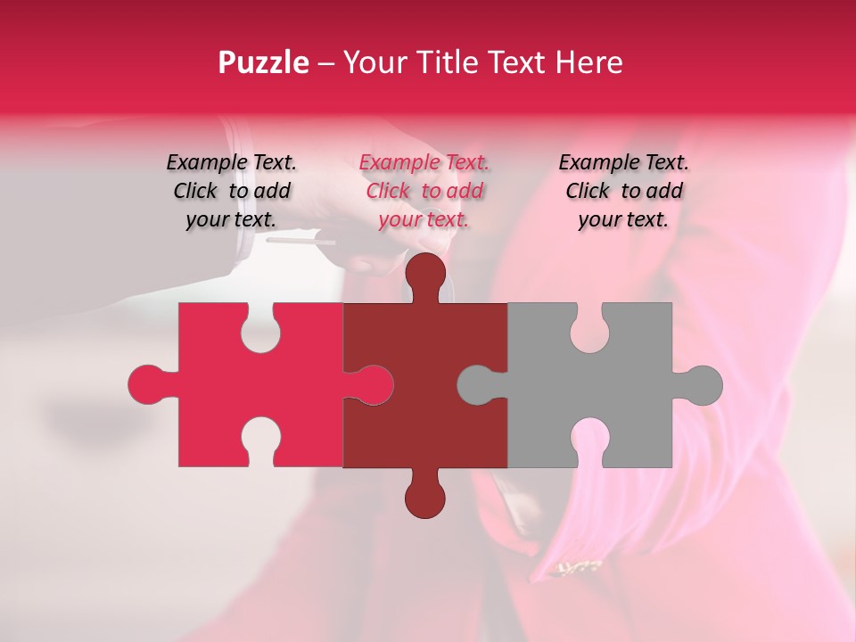 A Person Handing A Car Key To Another Person PowerPoint Template