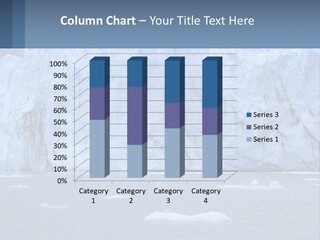 A Large Iceberg In The Middle Of A Body Of Water PowerPoint Template