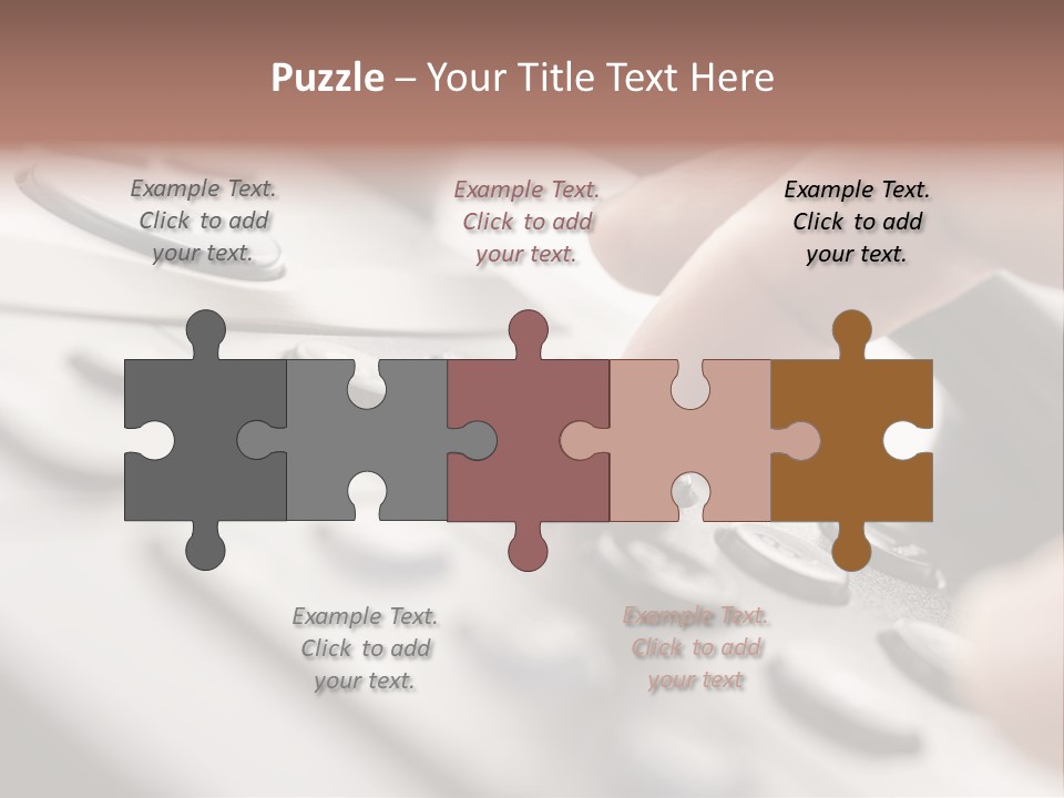 A Person Pressing A Button On A Telephone PowerPoint Template