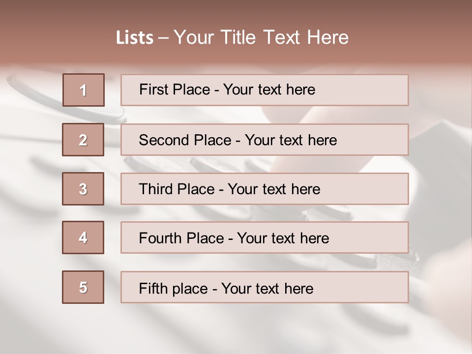 A Person Pressing A Button On A Telephone PowerPoint Template