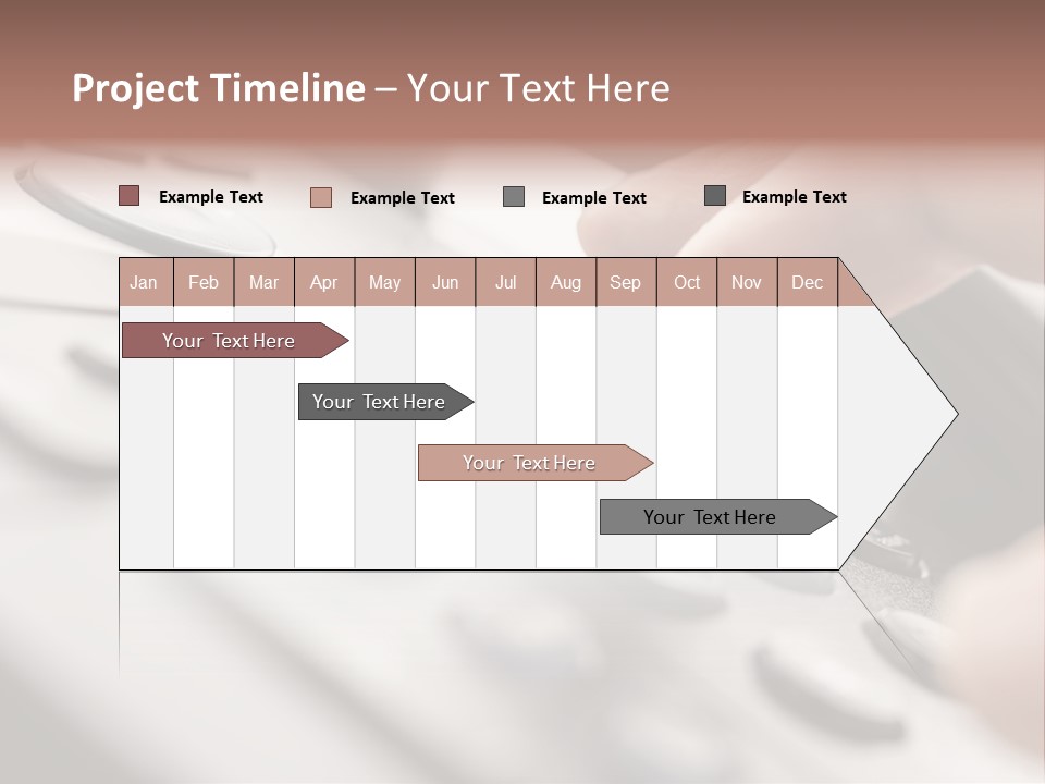 A Person Pressing A Button On A Telephone PowerPoint Template