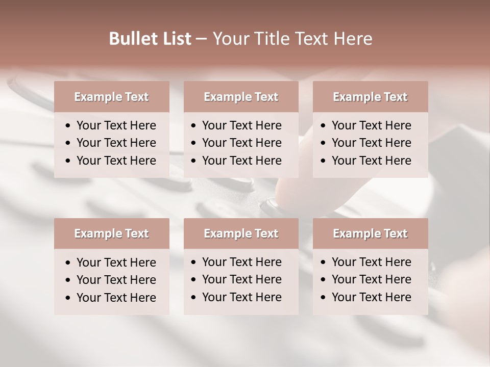 A Person Pressing A Button On A Telephone PowerPoint Template
