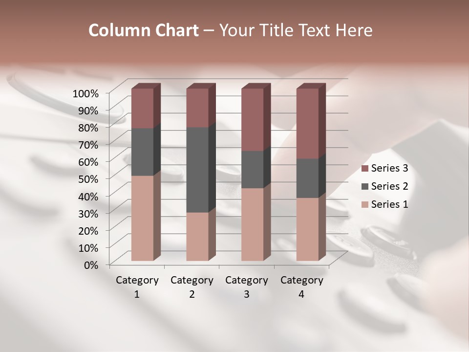 A Person Pressing A Button On A Telephone PowerPoint Template