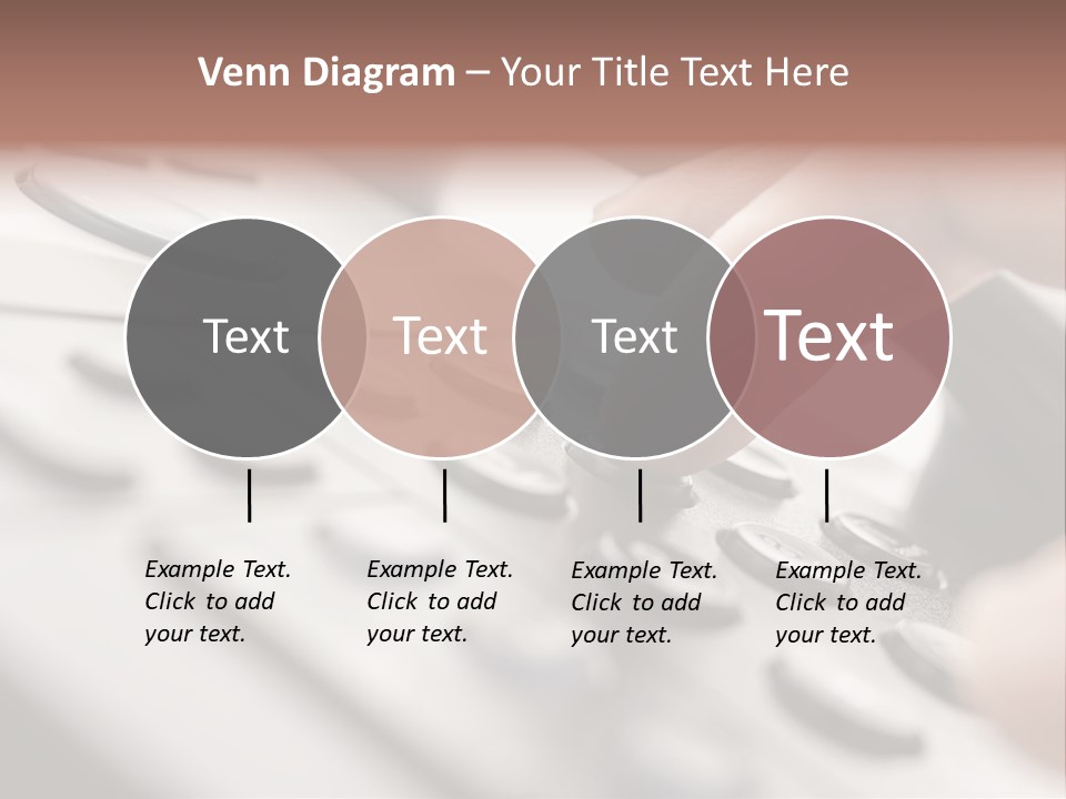 A Person Pressing A Button On A Telephone PowerPoint Template