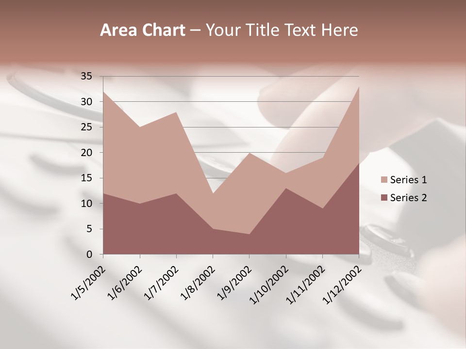 A Person Pressing A Button On A Telephone PowerPoint Template