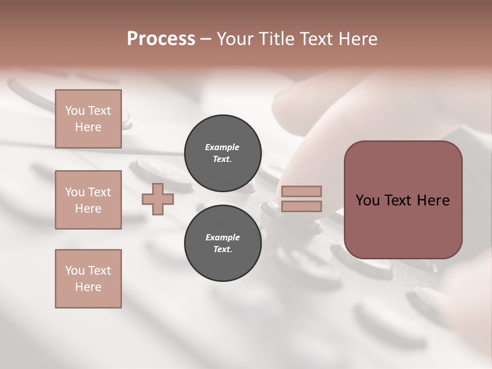 A Person Pressing A Button On A Telephone PowerPoint Template