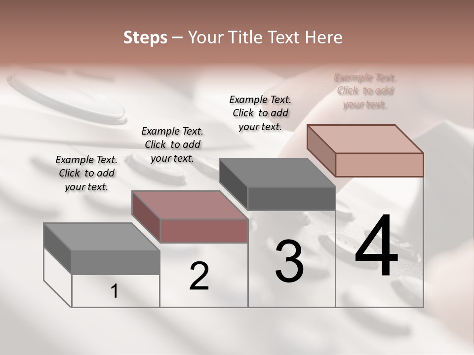 A Person Pressing A Button On A Telephone PowerPoint Template