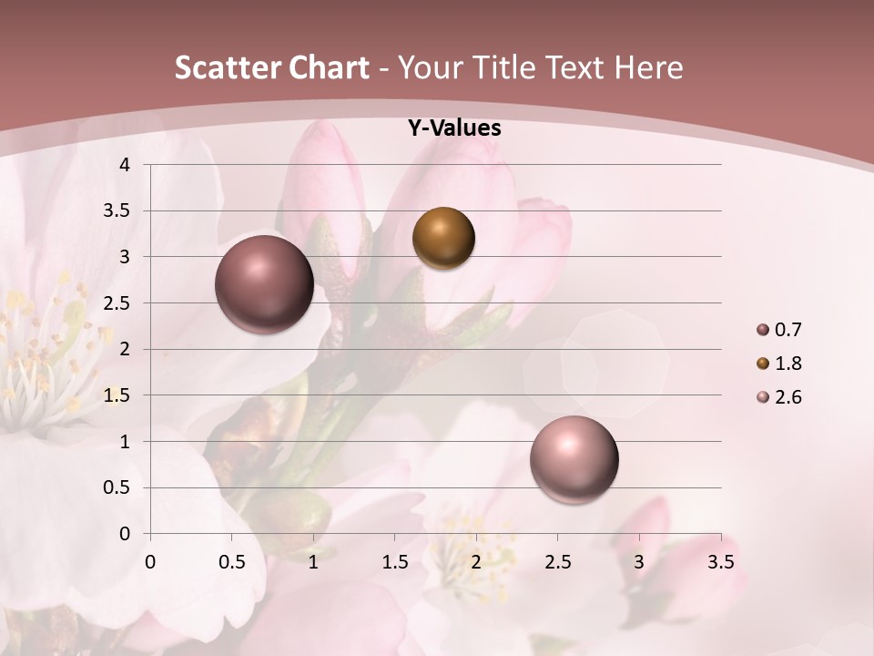 A Beautiful Pink Flower Powerpoint Presentation PowerPoint Template