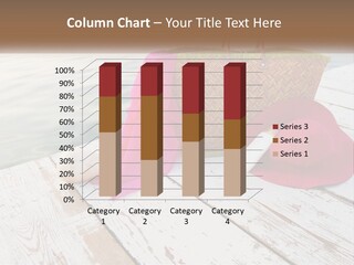 A Pink Hat And A Straw Bag On A Dock PowerPoint Template
