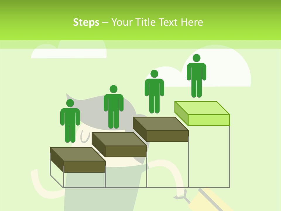 A Man Is Running With A Suitcase In His Hand PowerPoint Template