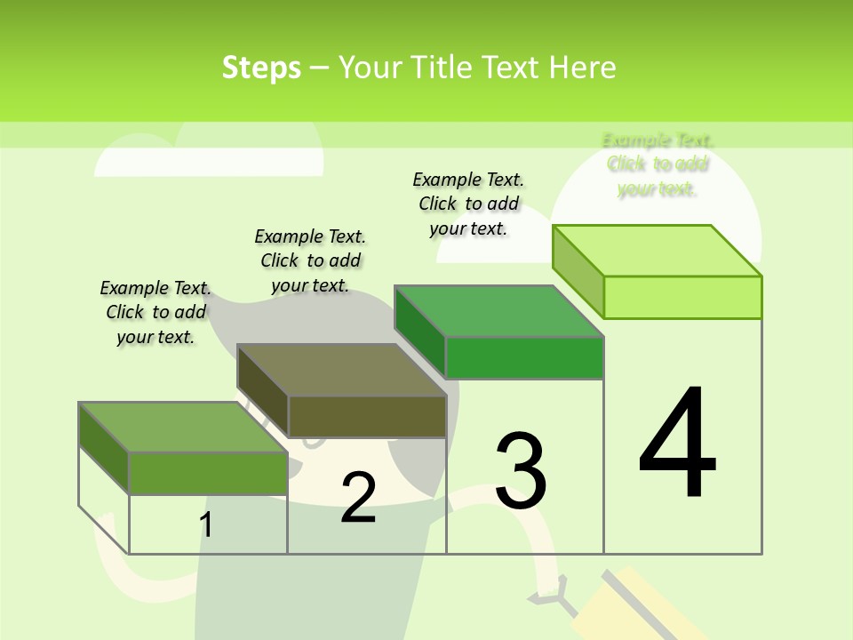 A Man Is Running With A Suitcase In His Hand PowerPoint Template