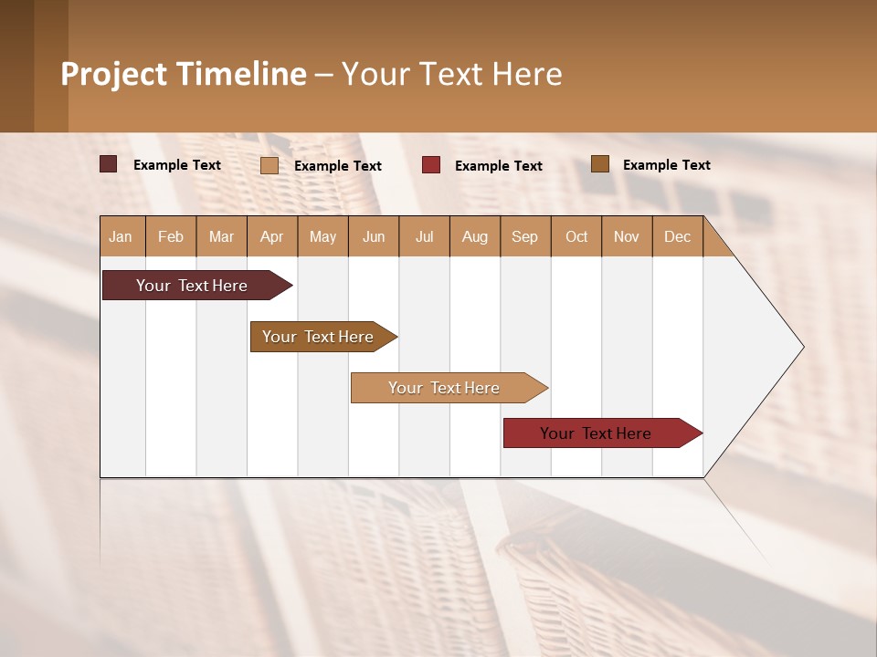 Wicker Baskets Are Lined Up On A Wall PowerPoint Template