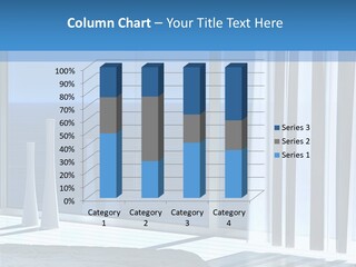 A Bedroom With A View Of The Ocean PowerPoint Template